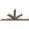 Ekena Millwork Richland Rough Sawn Timber Gable Bracket, Douglas Fir, 96"W x 48"H x 6"D x 6"F, 12/12 Pitch GBW096X48X0606RIC00RDF - alternate 2
